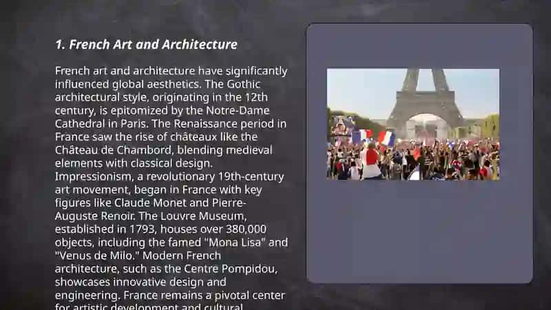 Culture of France 3