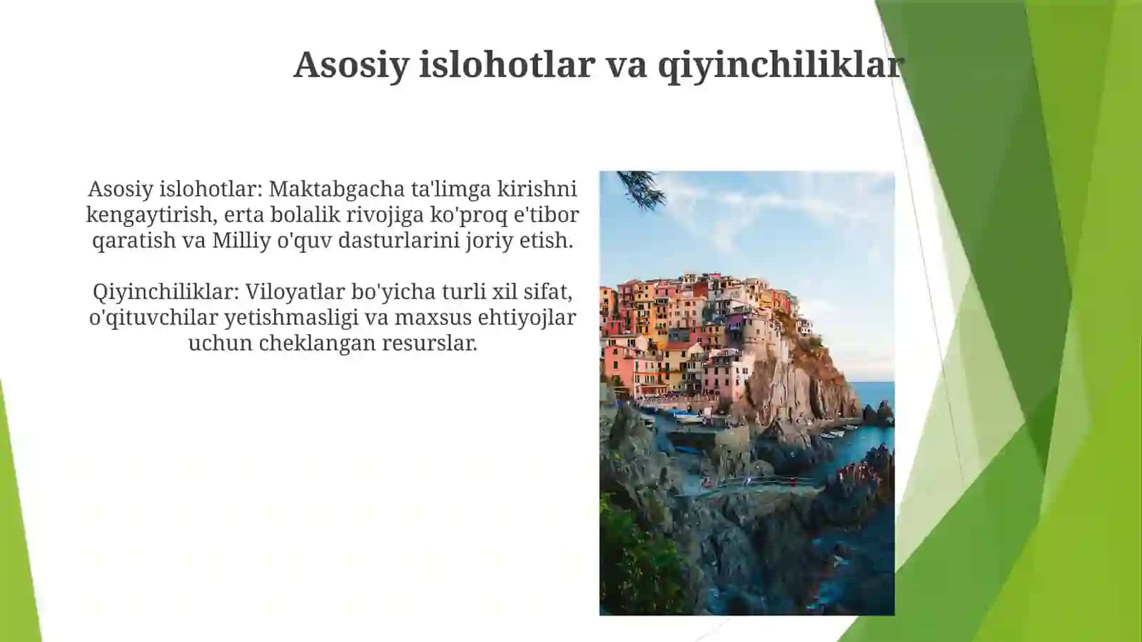 Italiya Maktabgacha ta'lim tizimi 3