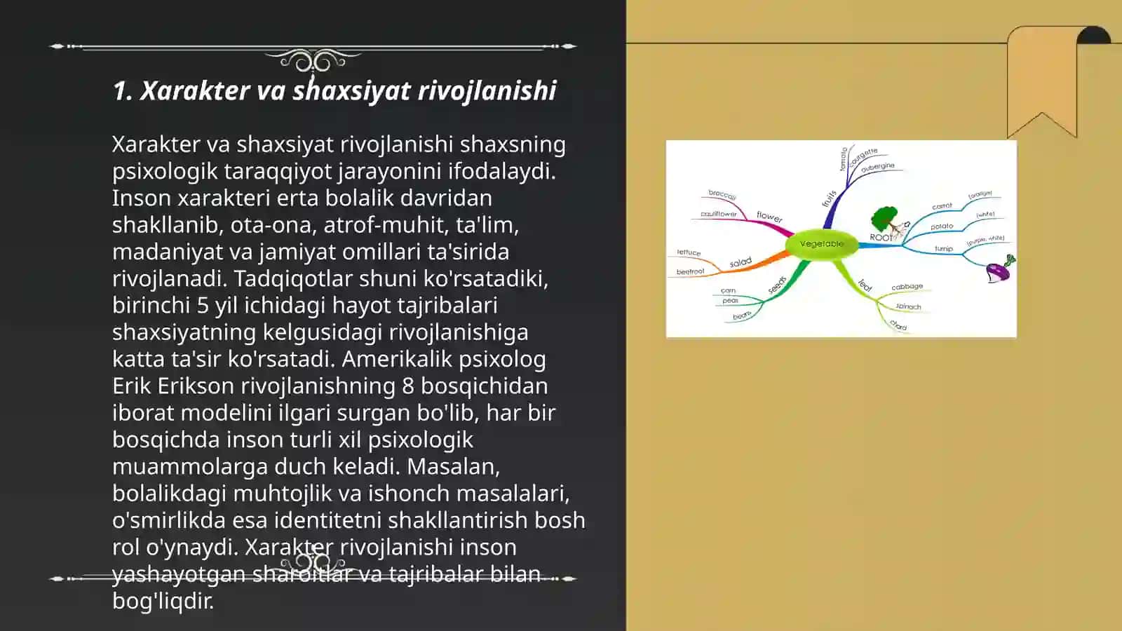 Xarakter va shaxsiyat rivojlanishi 3