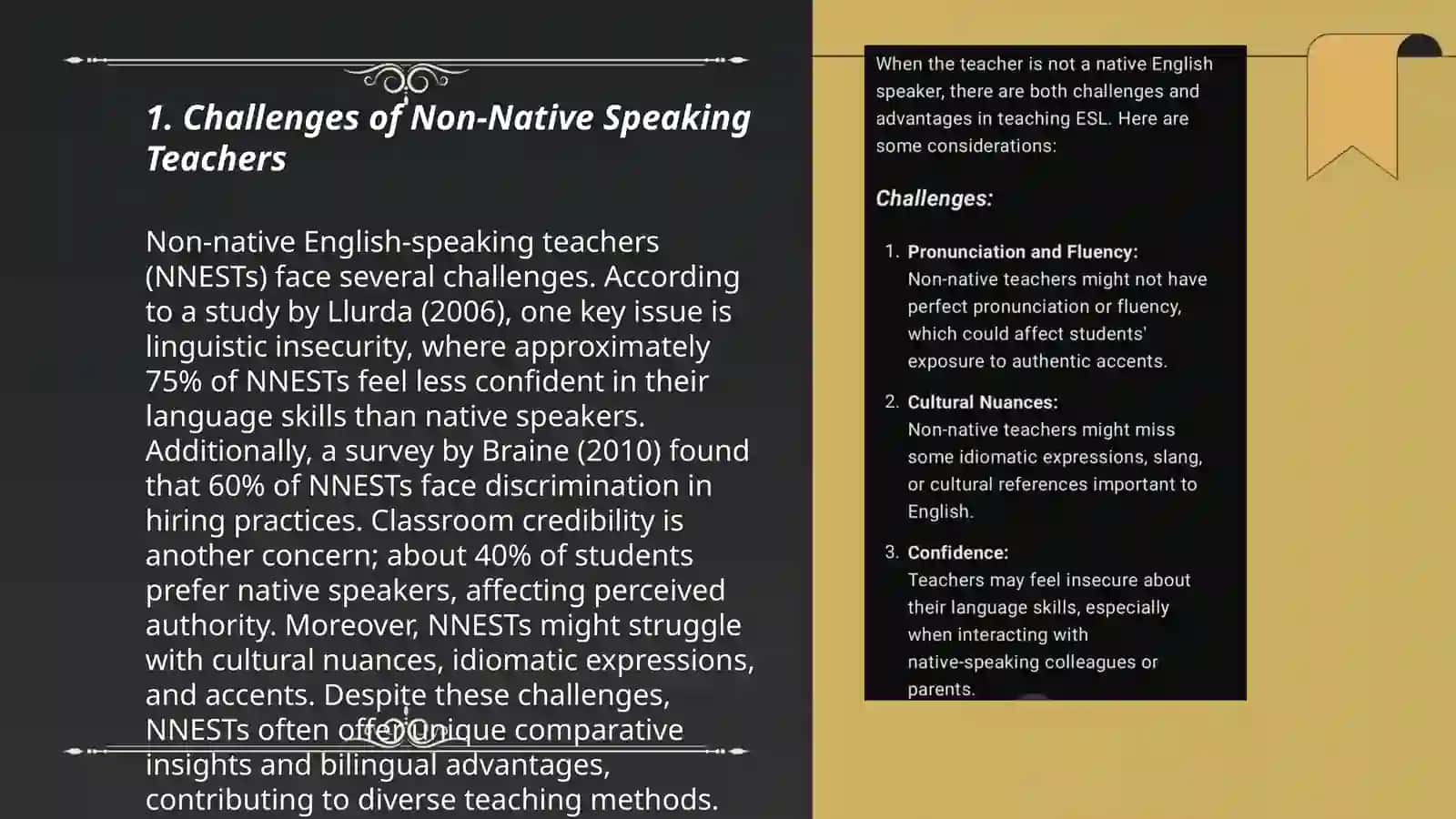 Challenges of Non-Native Speaking Teachers 3