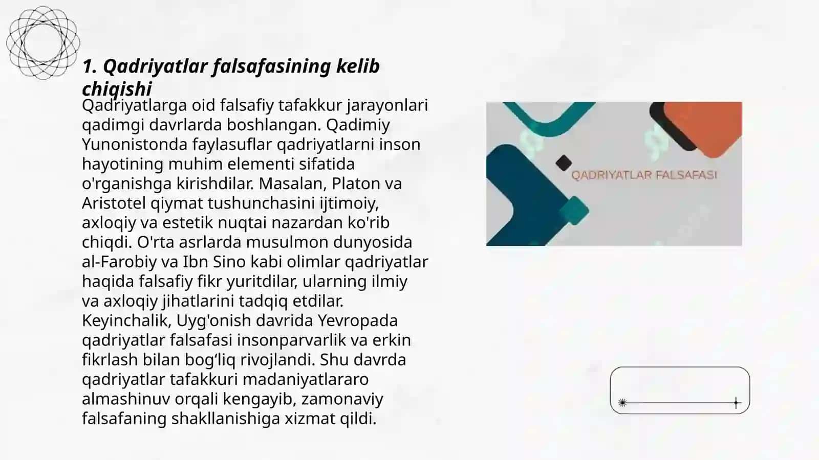 Qadriyatlar falsafasi 3