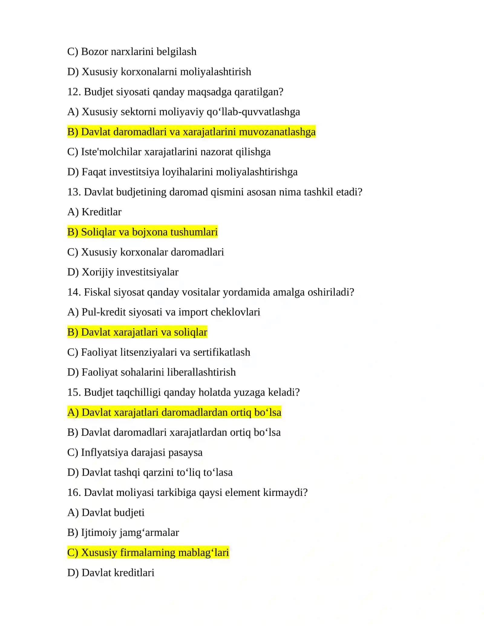 Davlat moliyasi 3