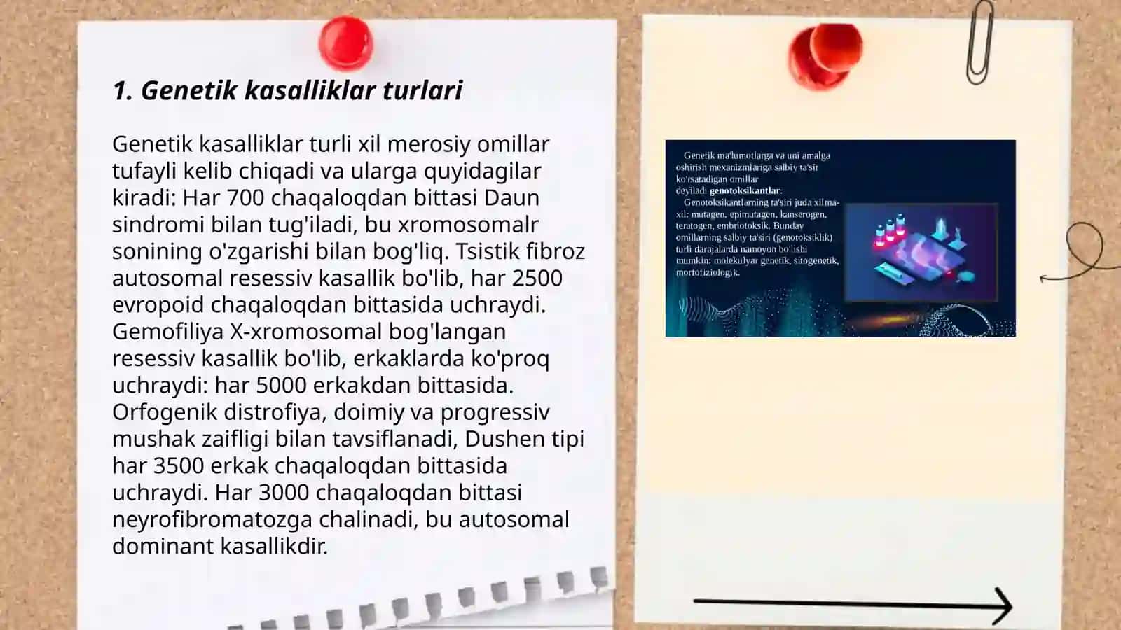 Tibbiy genetik maslahat.Prenatal diagnostika 3