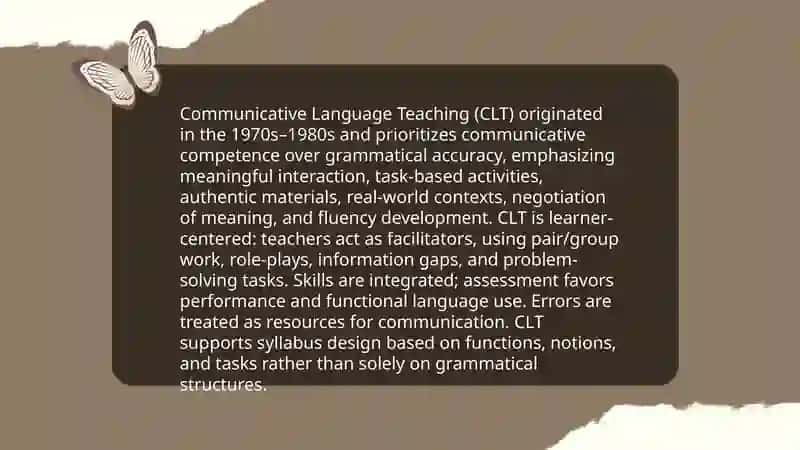 Foreign language teaching approaches, technologies, methods, and techniques 3