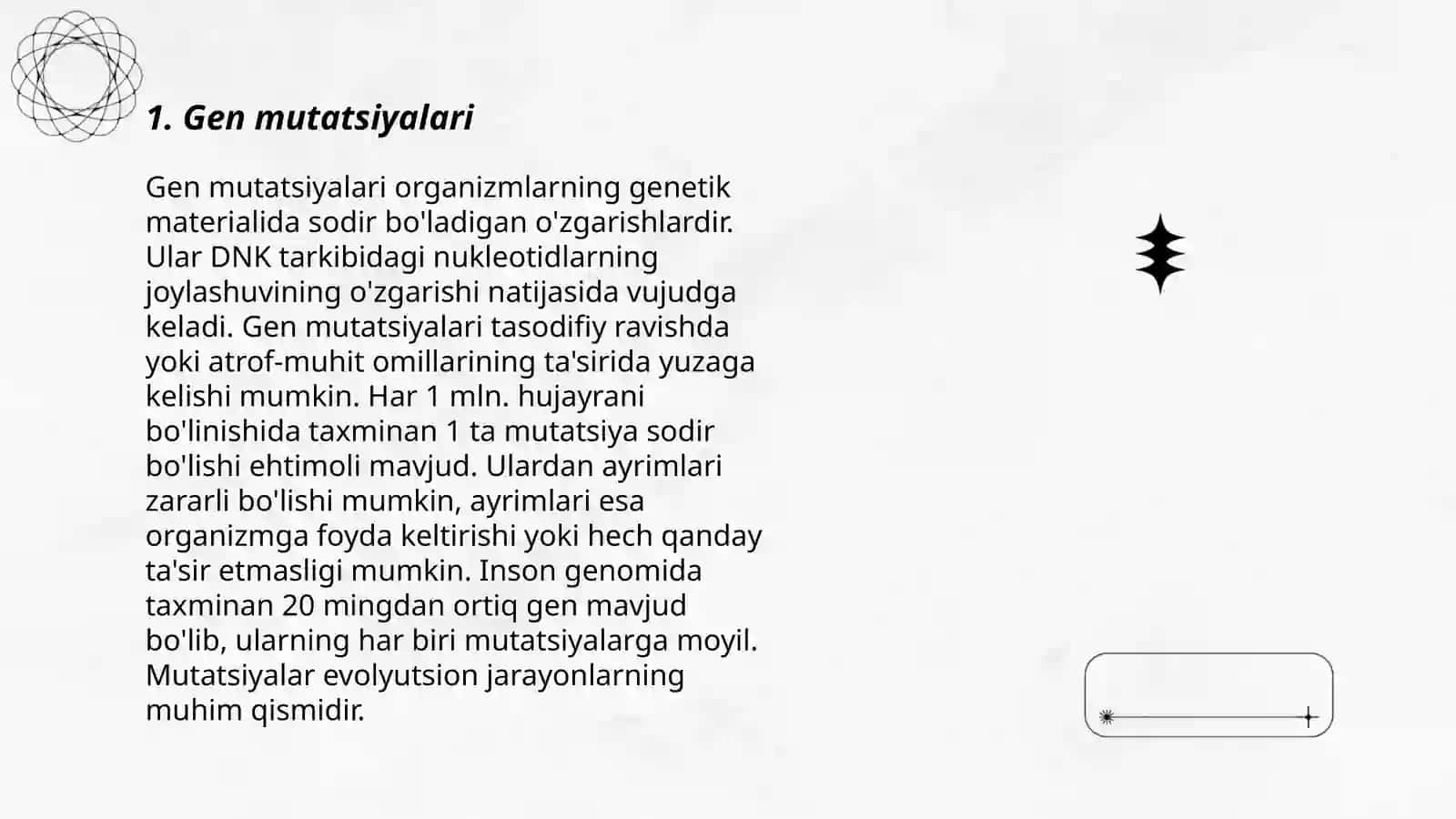 Gen mutatsiyalari 3
