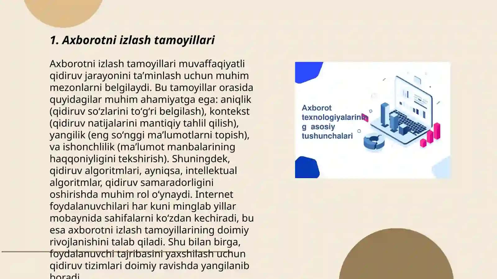 Axborotni izlash tizimlari 3