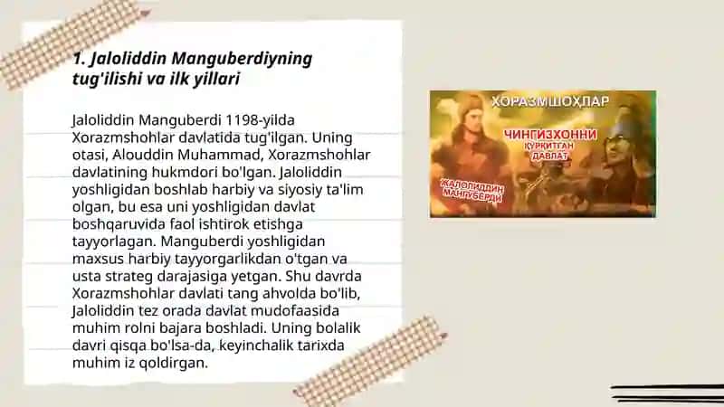 Jaloliddin Manguberdi vatan himoyachisi 3