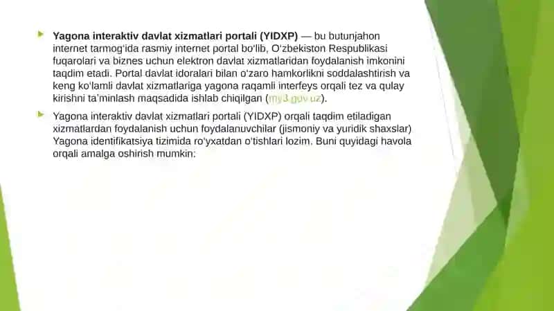 My.gov.uz portalidan ro’yxatdan o’tish 3