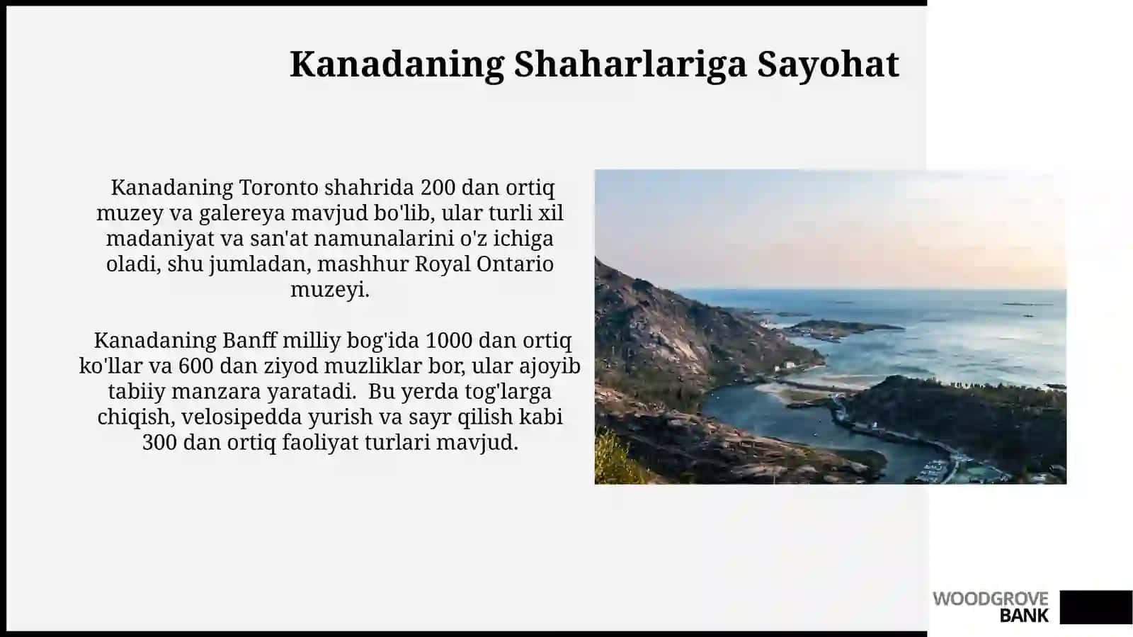 Kanadaning turistik destinatsiyasi 3