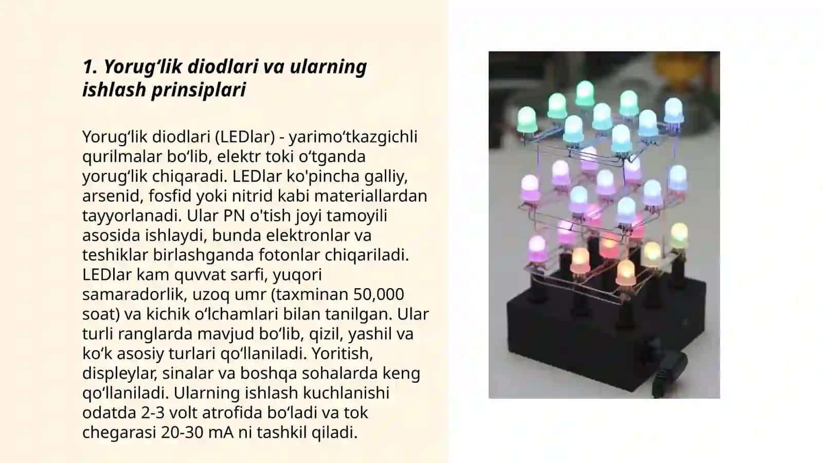 Yorugʻlik diodlarini mikrokontrollerga ulash 3