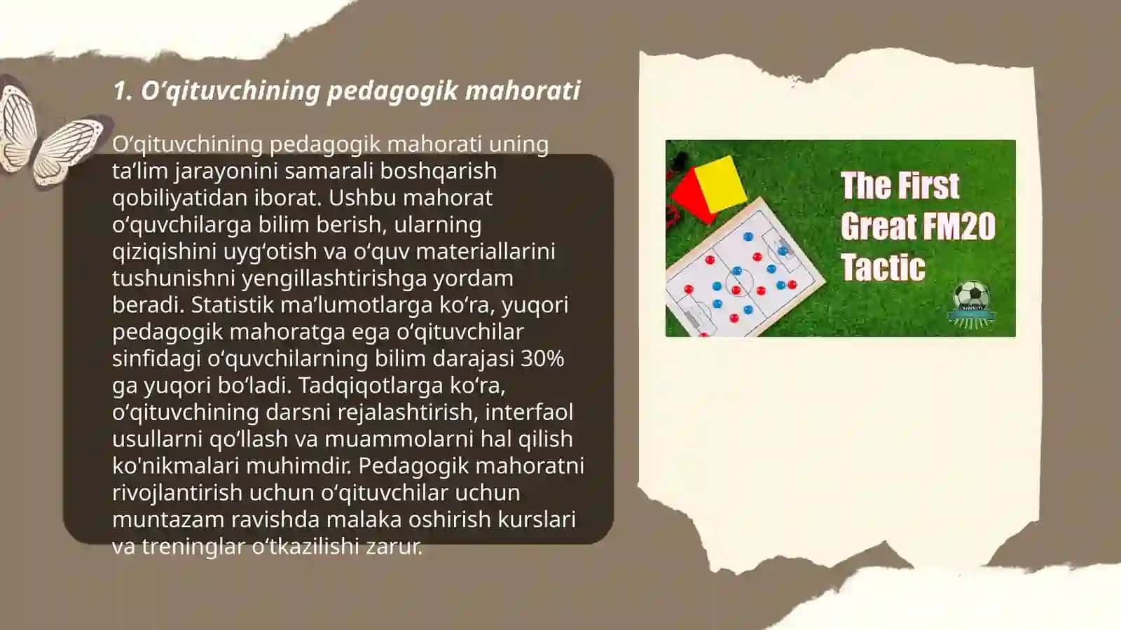 Oʻqituvchining pedagogik mahorati 3