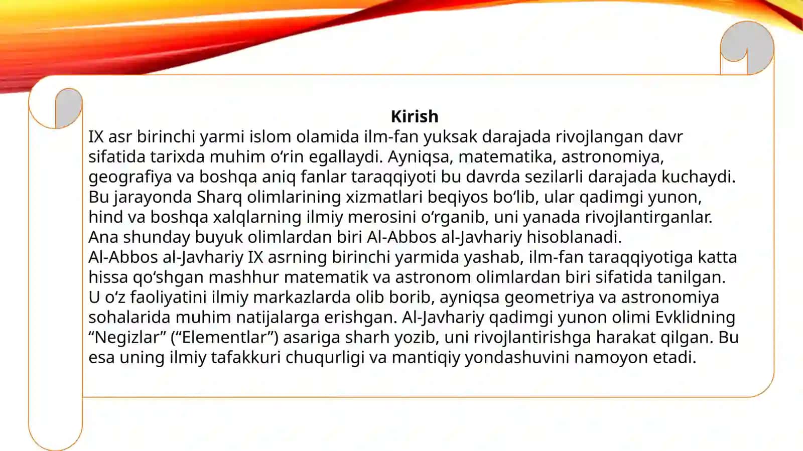 Al-Abbos al-Javhariy (IX asr birinchi yarmi) 3