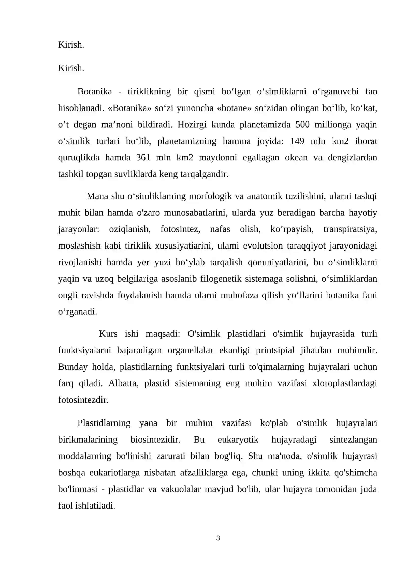 PLASTIDALAR,ULARNING TIPLARI VA TUZILISHI 3