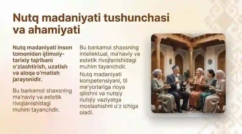 Suhbat va bahslashish madaniyati 3
