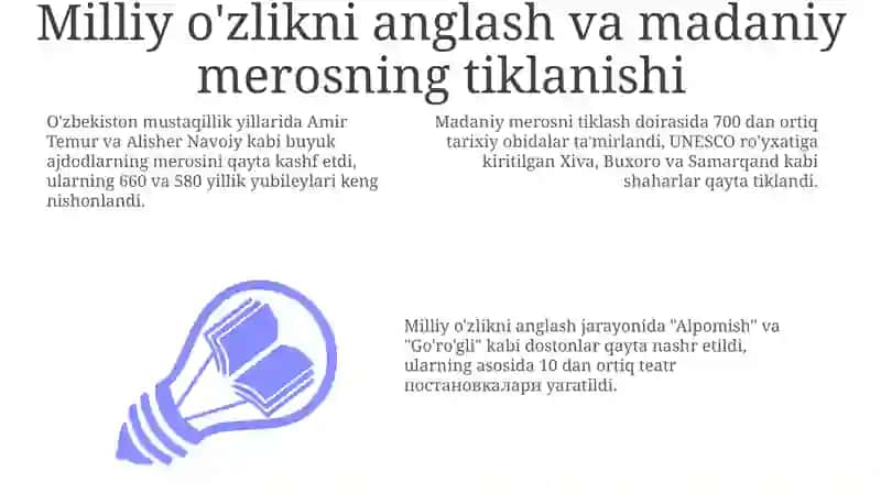 Ma'naviy madaniy taraqqiyot 3