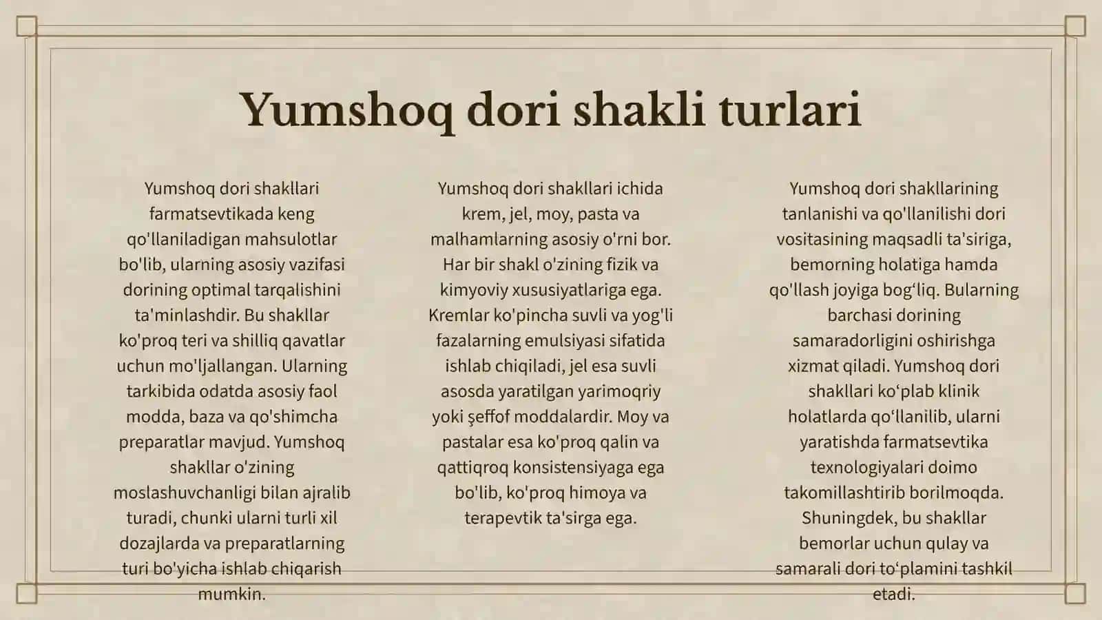 Yumshoq dori shakllari 3
