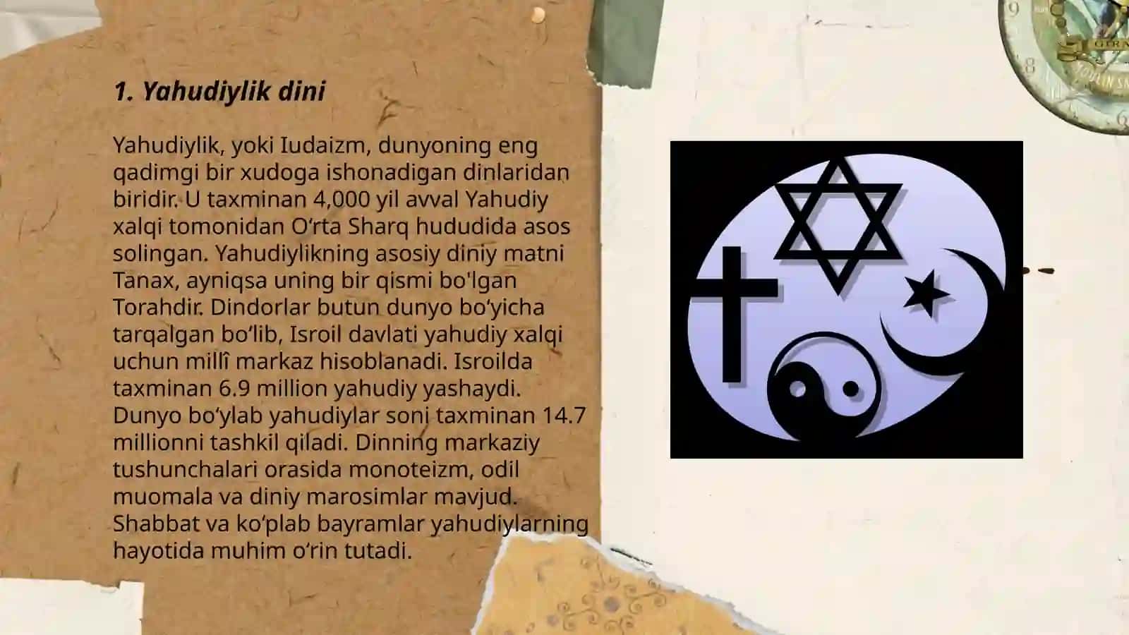 Milliy dinlar 3