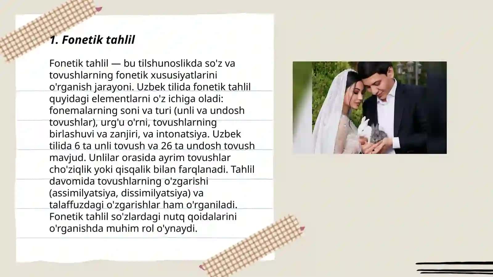 Fonetik tahlil 3