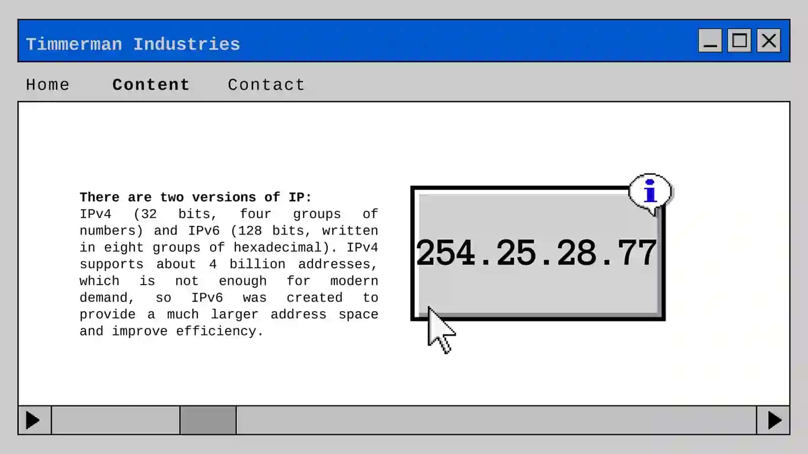 INTERNET PROTOCOL (IP) ADDRESSES 3