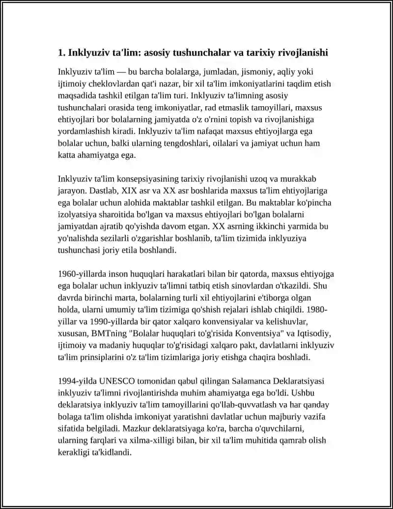 INKLUZIF TA'LIM ASOSLARI 3