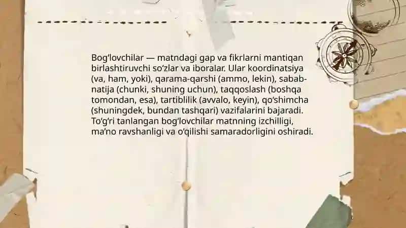 Matn hosil qiluvchi vositalari 3