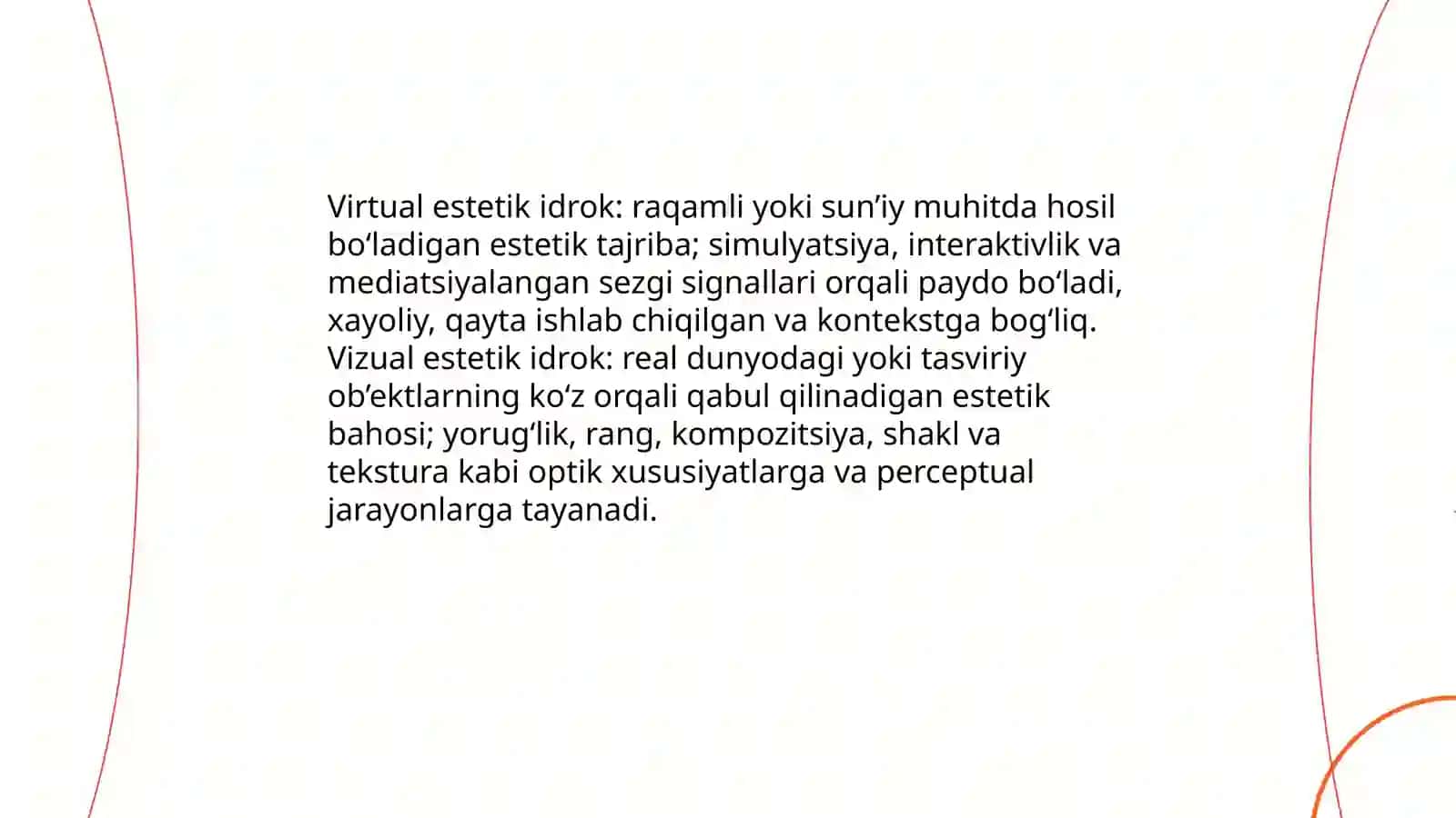 Virtual va Vizual Estetik Idrok Farqlari 3