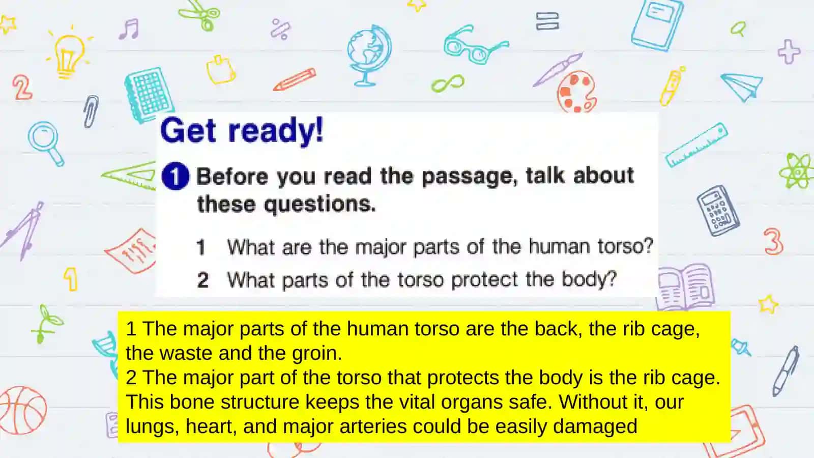 Parts of body 3
