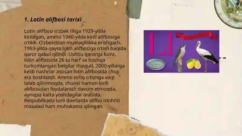 Lotin alifbosi.aurģu qòyish qoidalari 3