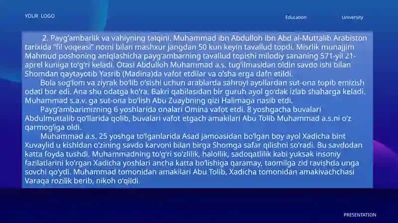 ISLOM QADRIYATLARI VA MAʼRIFATINING HOZIRGI DAVRDAGI AHAMIYATI 3