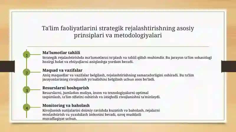 Tarbiyaviy ishlarni istiqbolli rejalashtirish 3