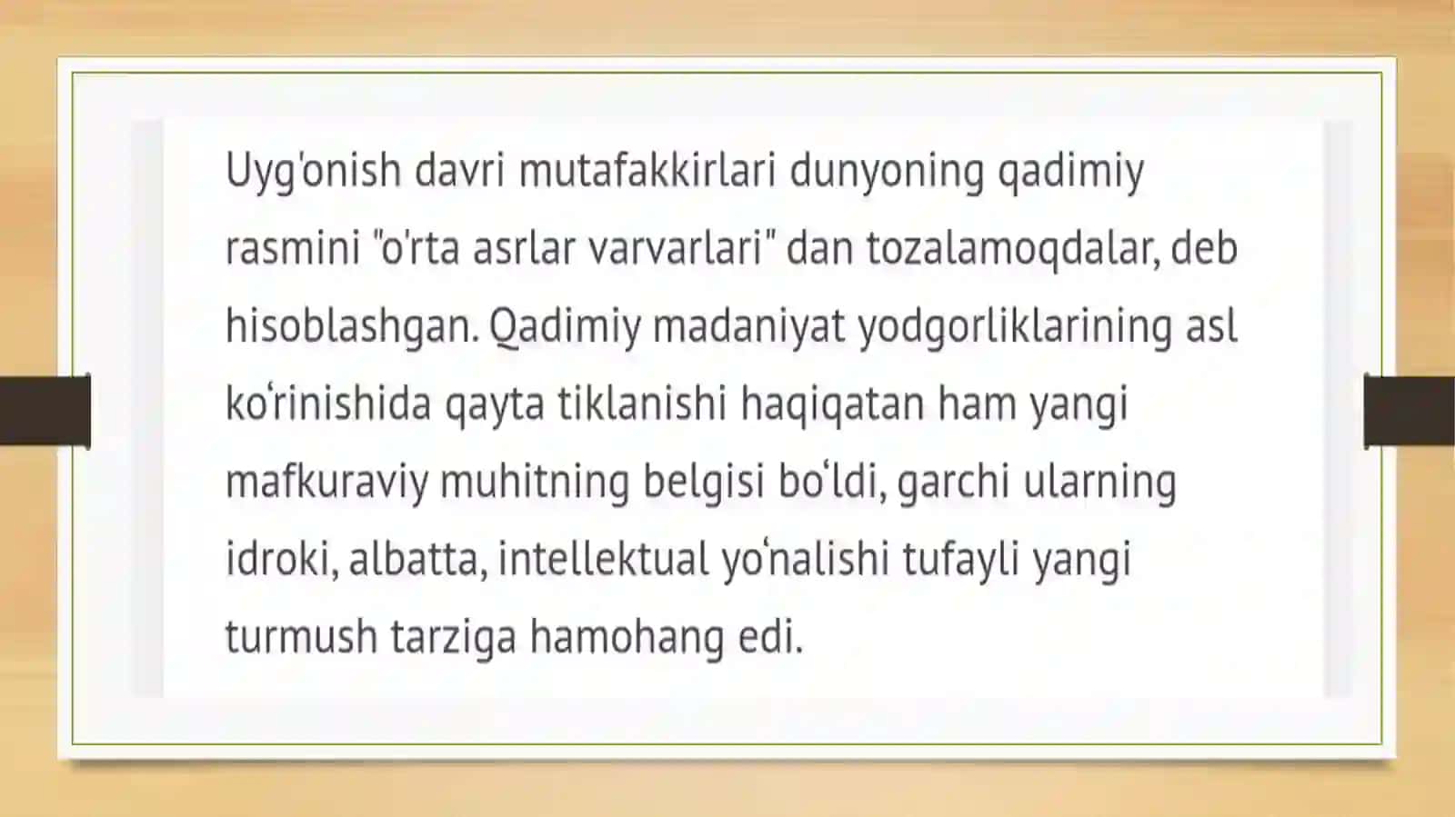Uygʻonish davrida gipsixologik qarashlar 3