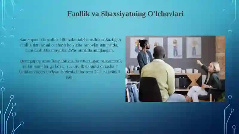 Faollik va Shaxsiyat Psixologiyasi 3