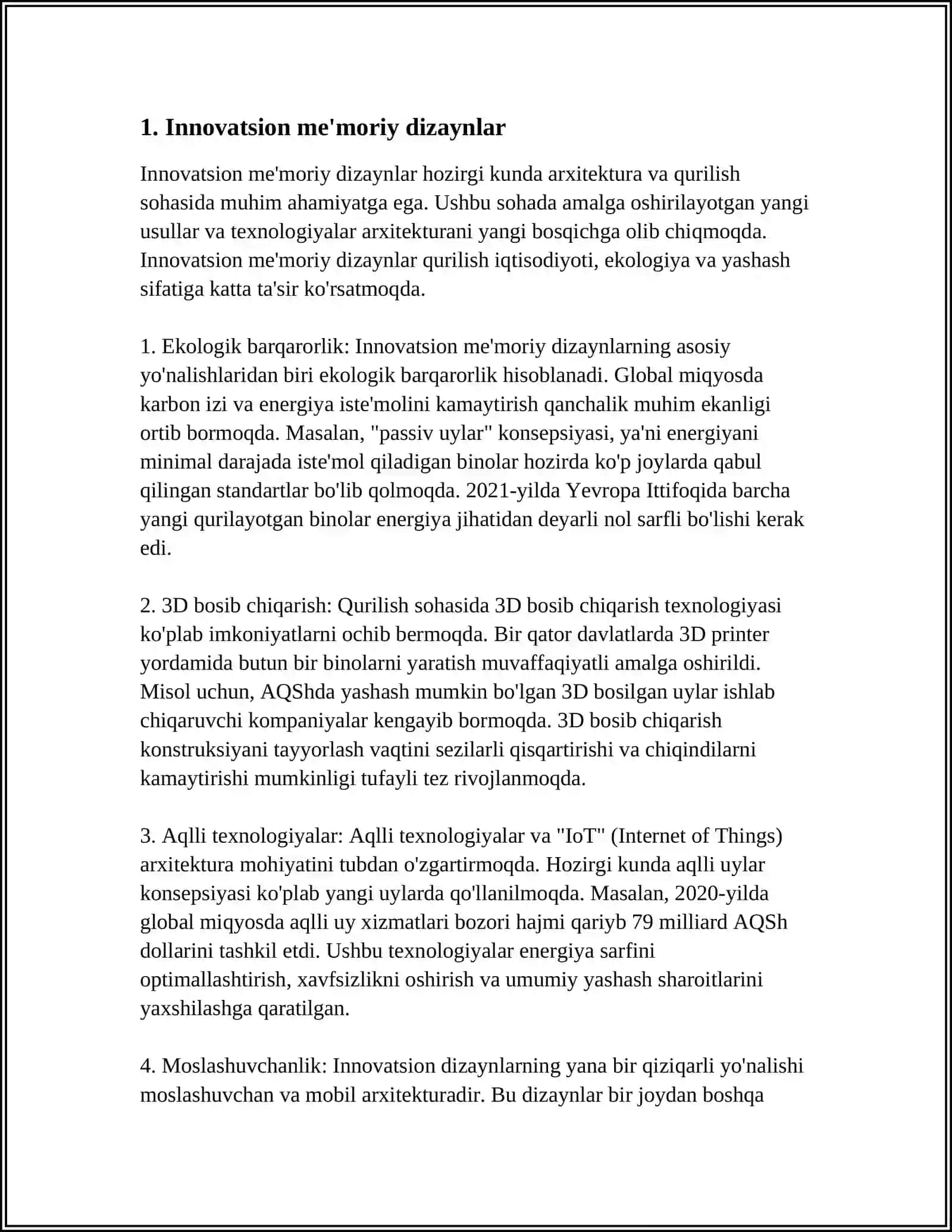 YANGI ARXITEKTURA 3