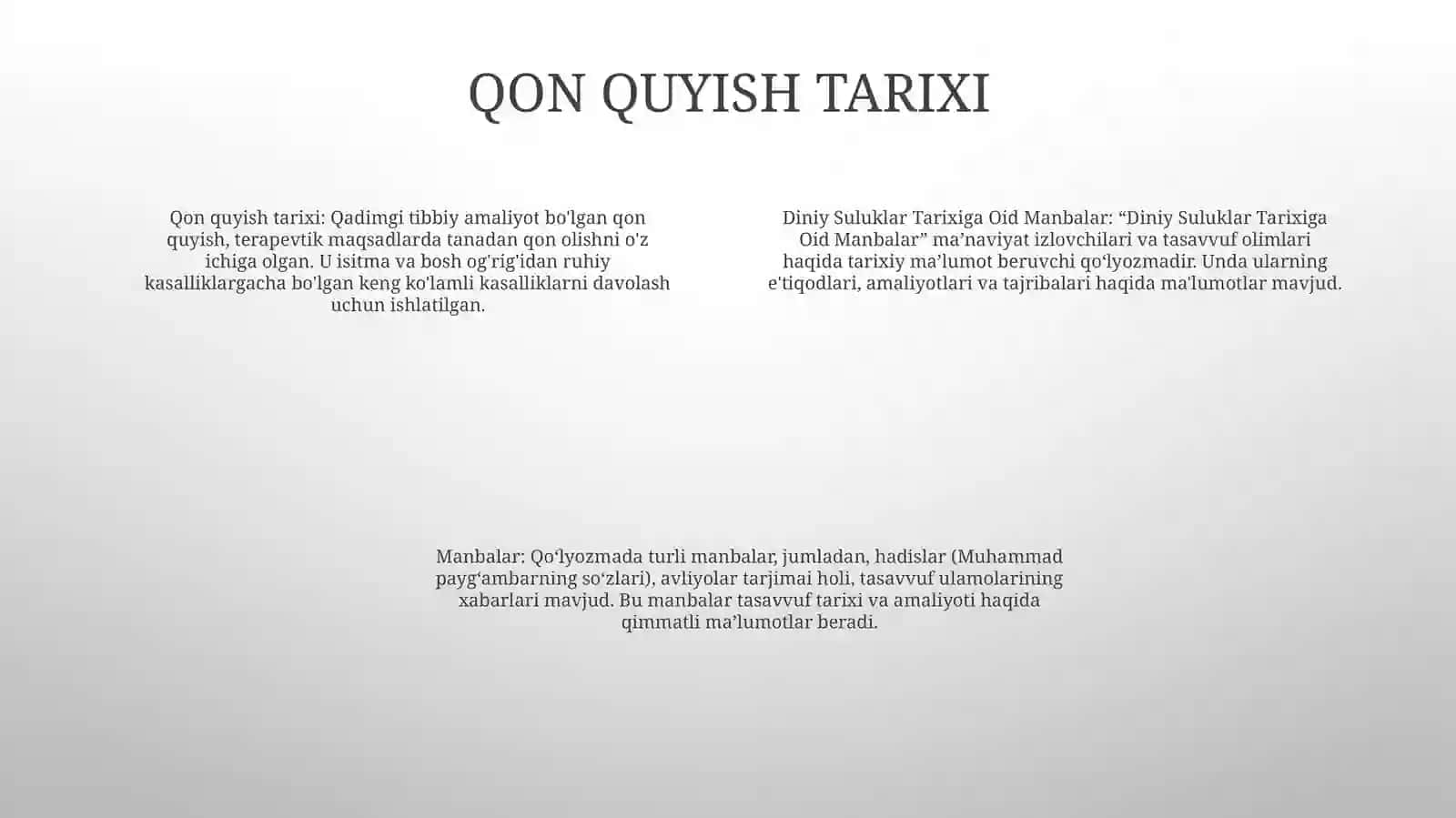 Diniy Suluklar Tarixiga Oid Manbalar 3