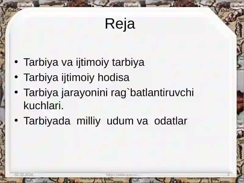 Ta'lim-tarbiya haqidagi birinchi yozma ma'lumotlar 3