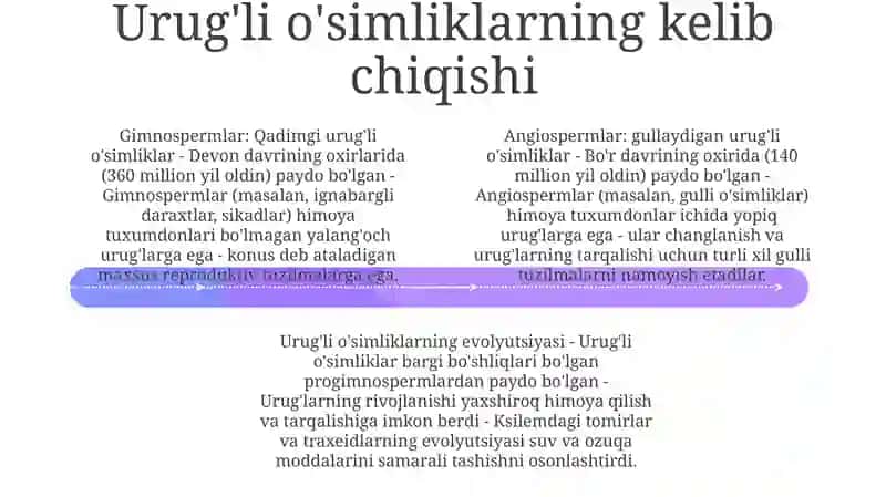 Gulli OʻSimliklarning Kelib Chiqishi 3