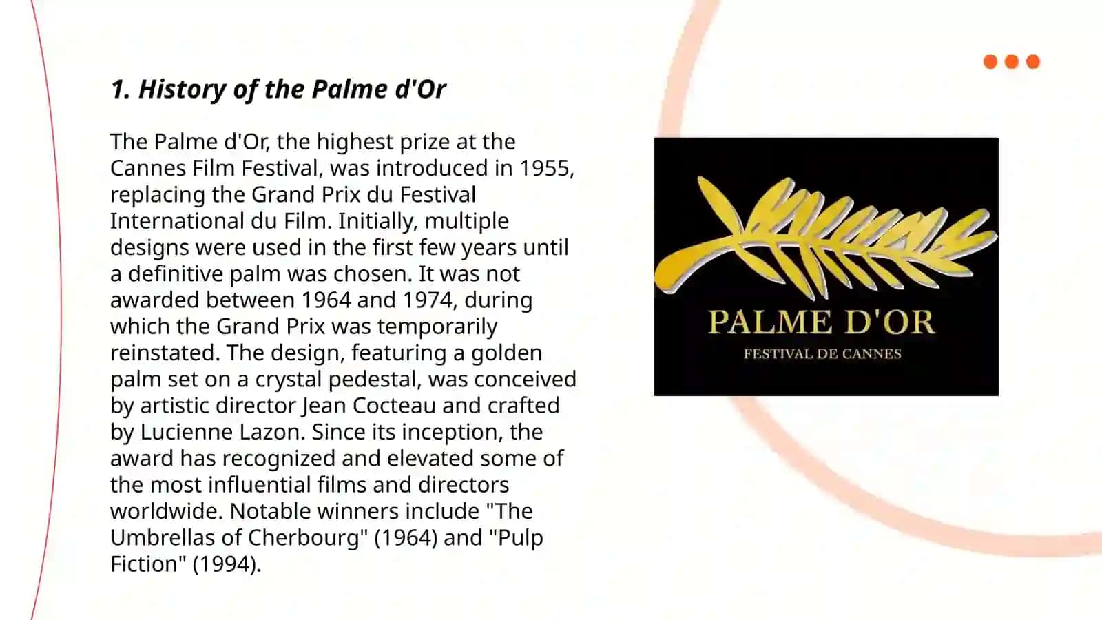 The Palme'd Or 3