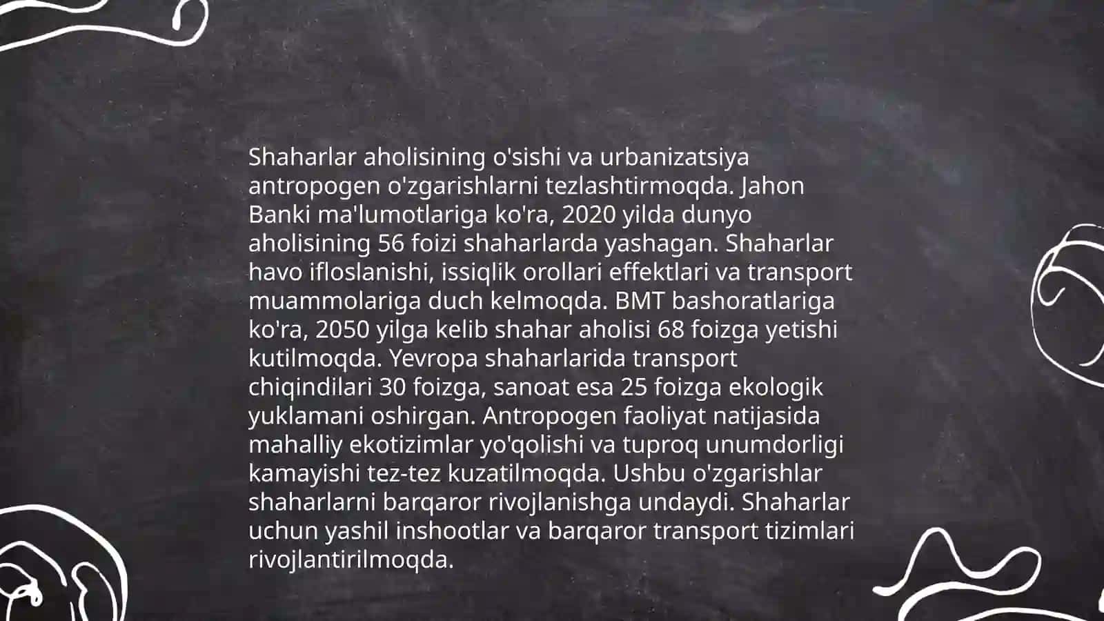 Antropogen relef shakllariga taʼrif berish 3