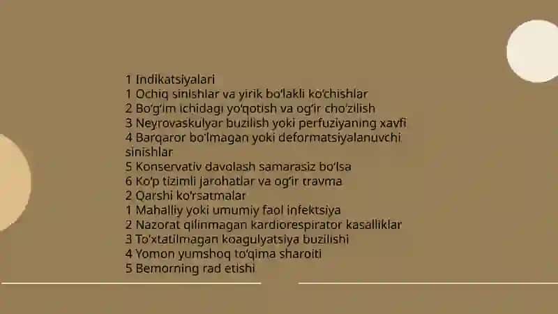Sinishlarni jarroxlik yo'li bilan davolash 3