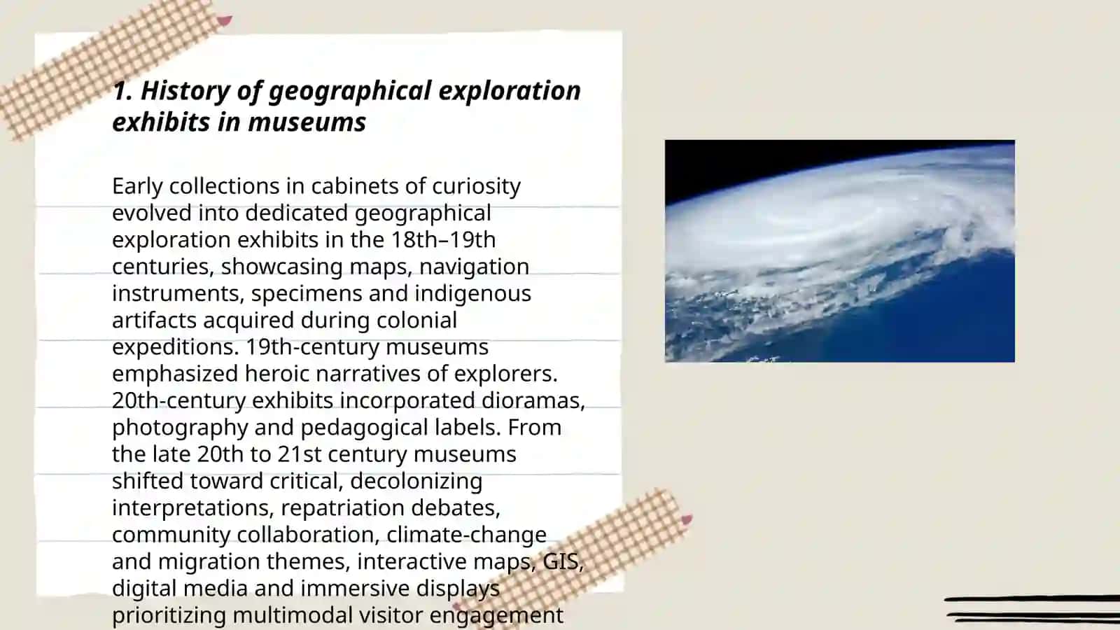 Geography Museums and Heritage 3