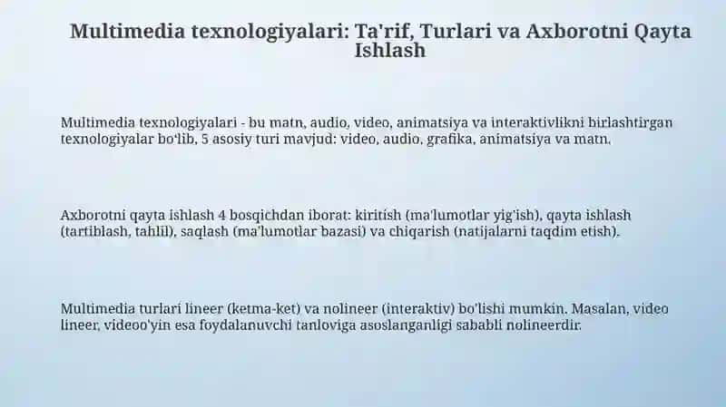 Multimediya Texnologiyalari 3