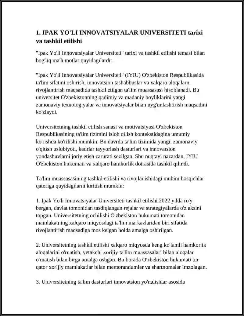 IPAK YO'LI INNOVATSIYALAR UNIVERSITETI 3