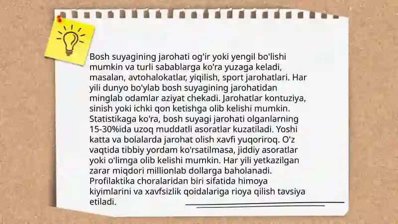 Bosh va yuz-jag' jarohatlari 3