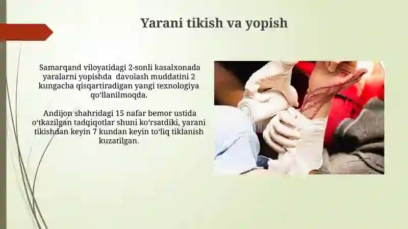 Son Va Tizza Arteriyasini Ochish Jarayoni 3