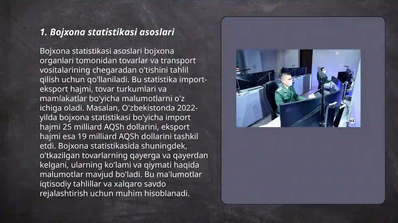 Bojxona statistikasi 3
