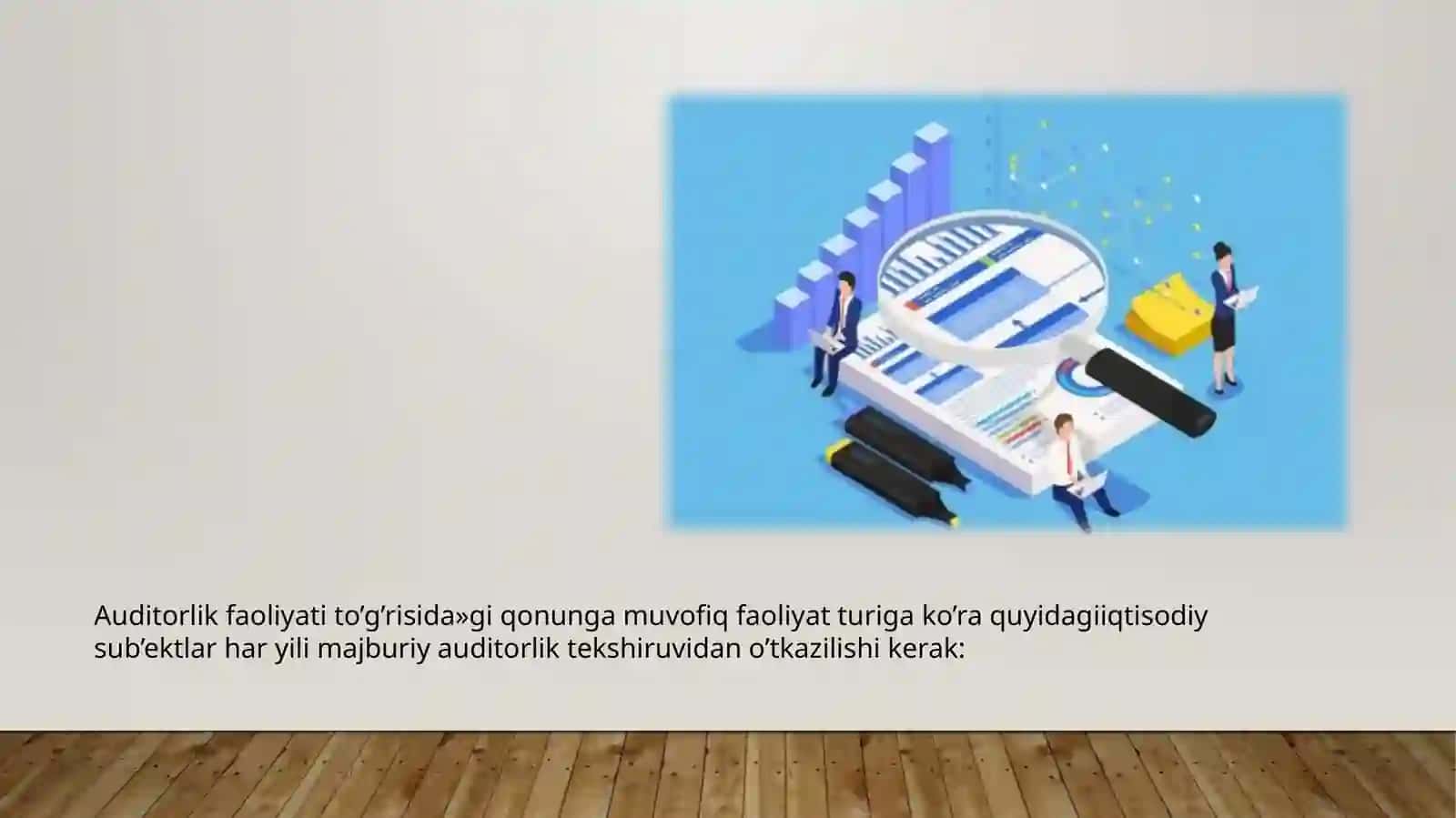 AUDIT TEKSHIRUVI TURLARI VA SHAKLLARI 3