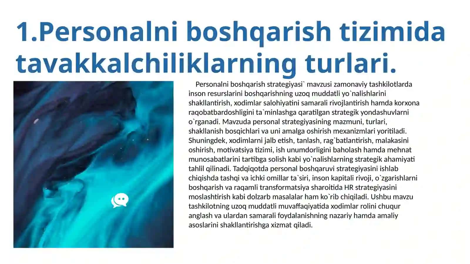 Personalni boshqarish tizimida tavakkalchilik 3