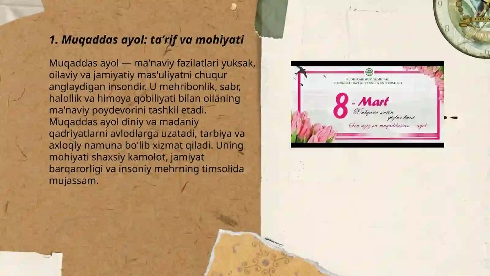 Muqaddas ayol 3