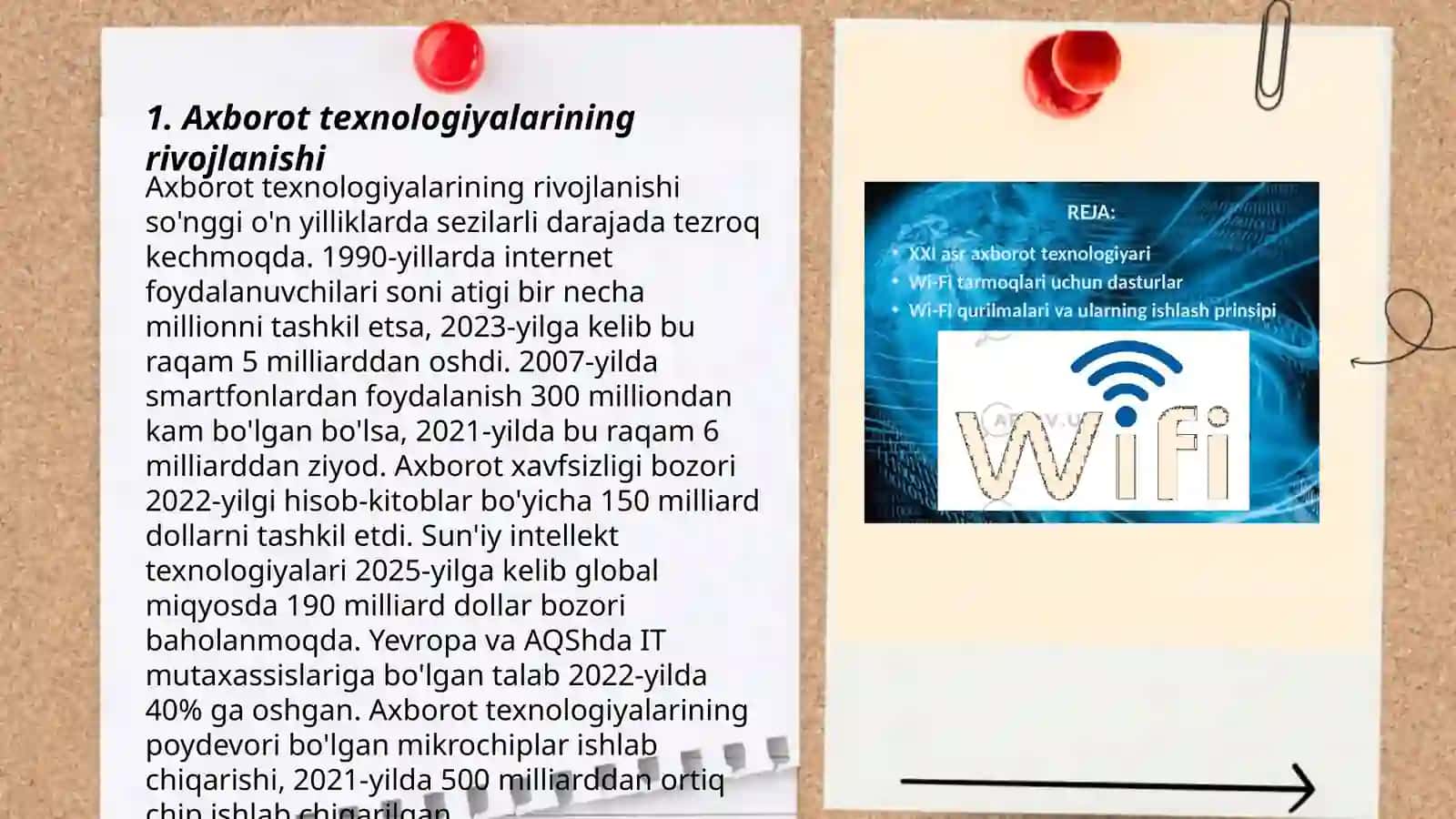 Axborot texnologiyalarining imkoniyatlari 3
