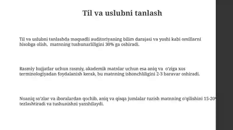 Samarali xat yozish strategiyalari 3